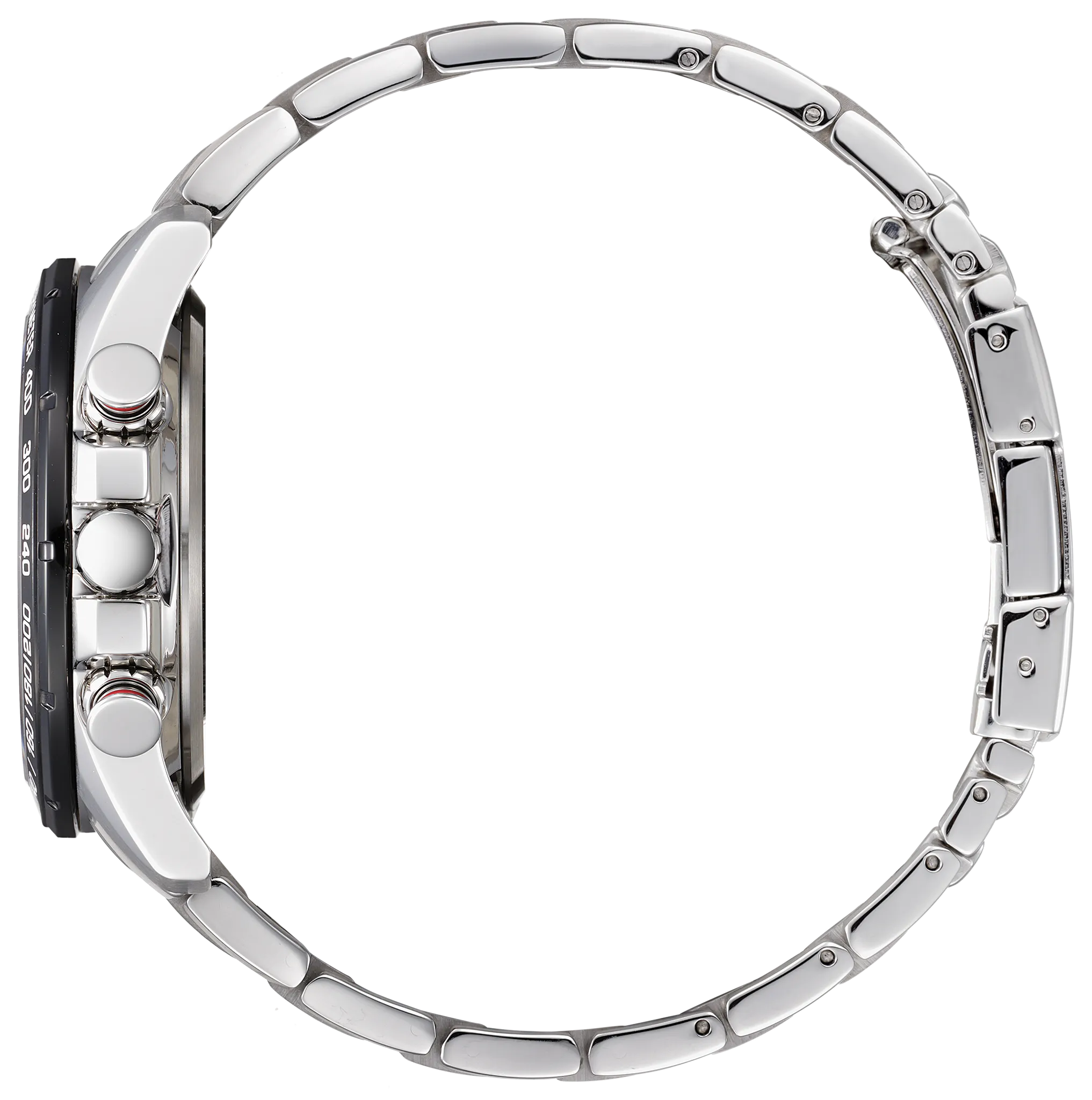 Perpetual Chrono A-T Black Dial Stainless Steel Bracelet CB5898